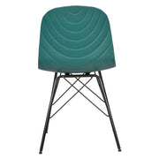 Santos Office Chair Set of 2 – Dark Green