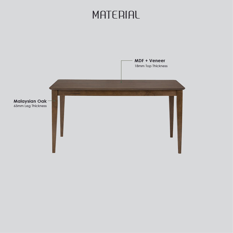 Allergo Dining Table – Natural