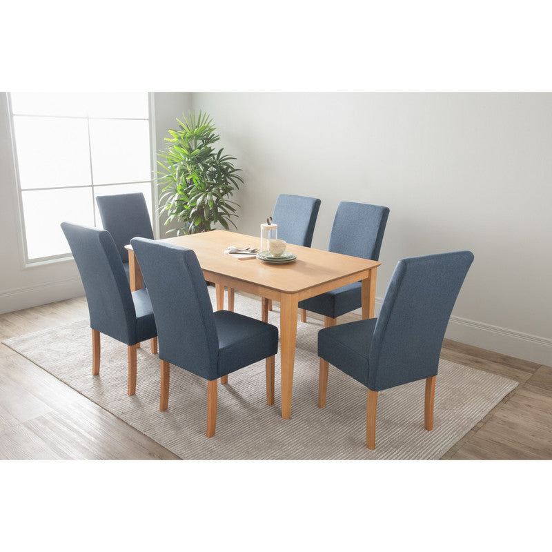 Mesi Fabric Dining Chair – Natural