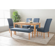 Mesi Fabric Dining Chair – Natural