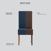 Mesi Fabric Dining Chair – Natural
