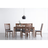 Asbel Timber Dining Chair x2  - Cocoa