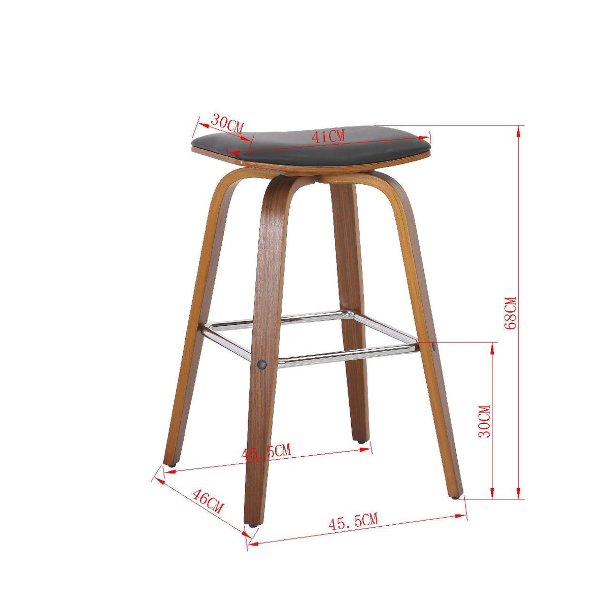 Cooper Bar Stool – Black