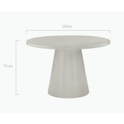 Asher Dining Table – Light Grey