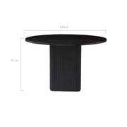 Tate Dining Table – Black