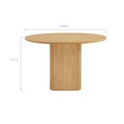 Tate Dining Table – Natural