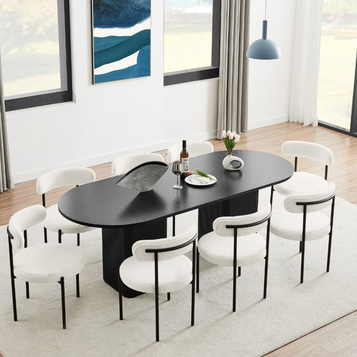 Tate Dining Table – Black