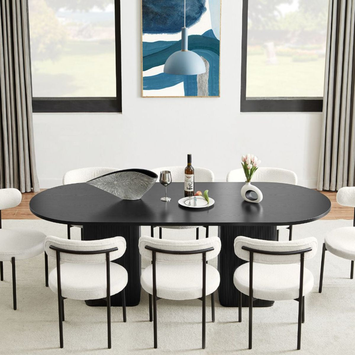 Tate Dining Table – Black