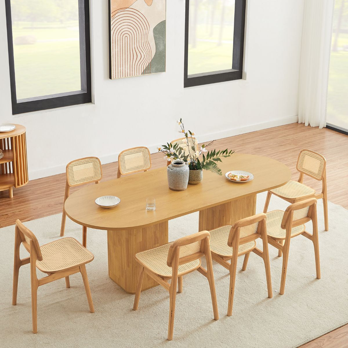 Tate Dining Table – Natural