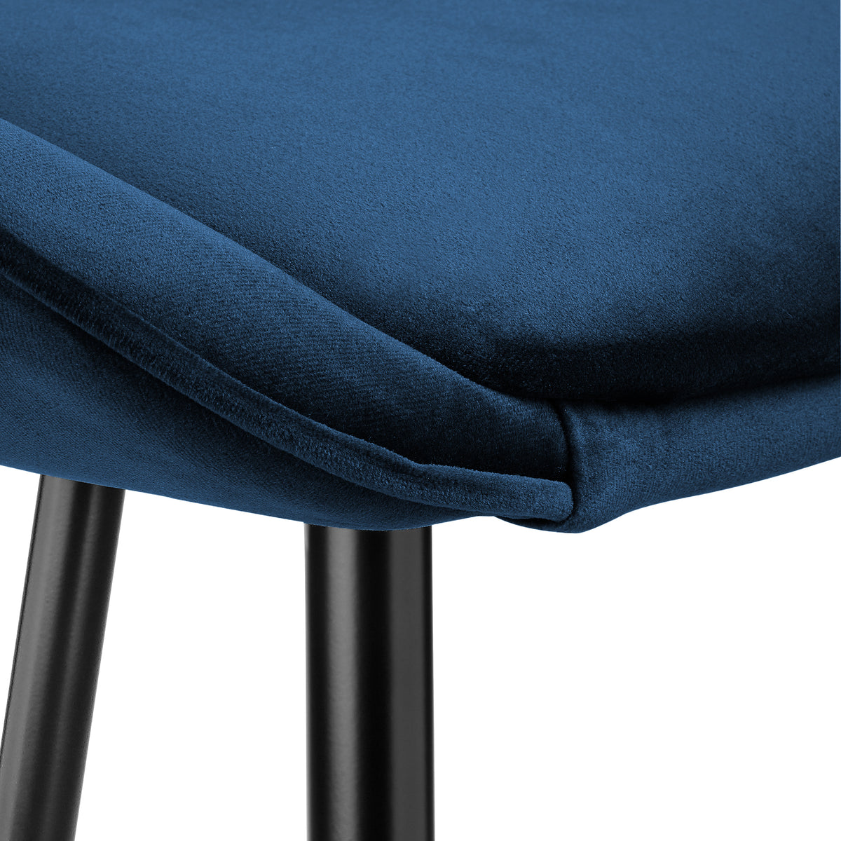 Zappa Velvet Bar Stool Set of 2