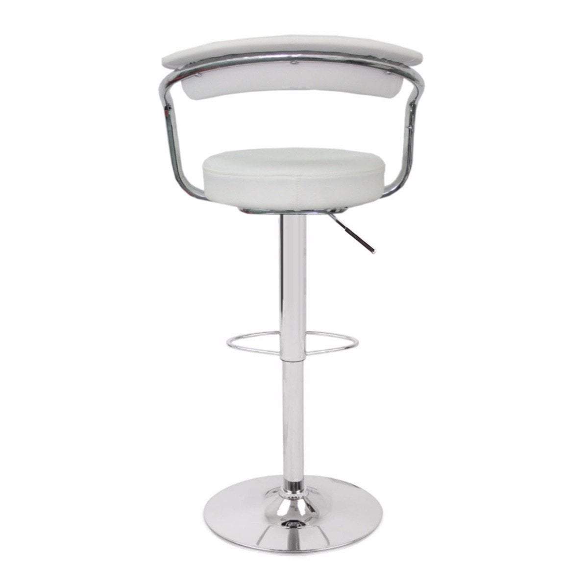 2 x GINA BAR STOOL WHITE - BSR