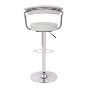 2 x GINA BAR STOOL WHITE - BSR