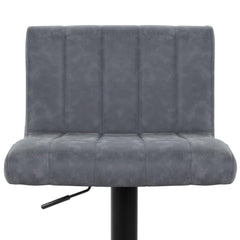 Set of 2 Kitchen Bar Stools Swivel Vintage Bar Stool PU Leather Gas Lift Chairs - BSR