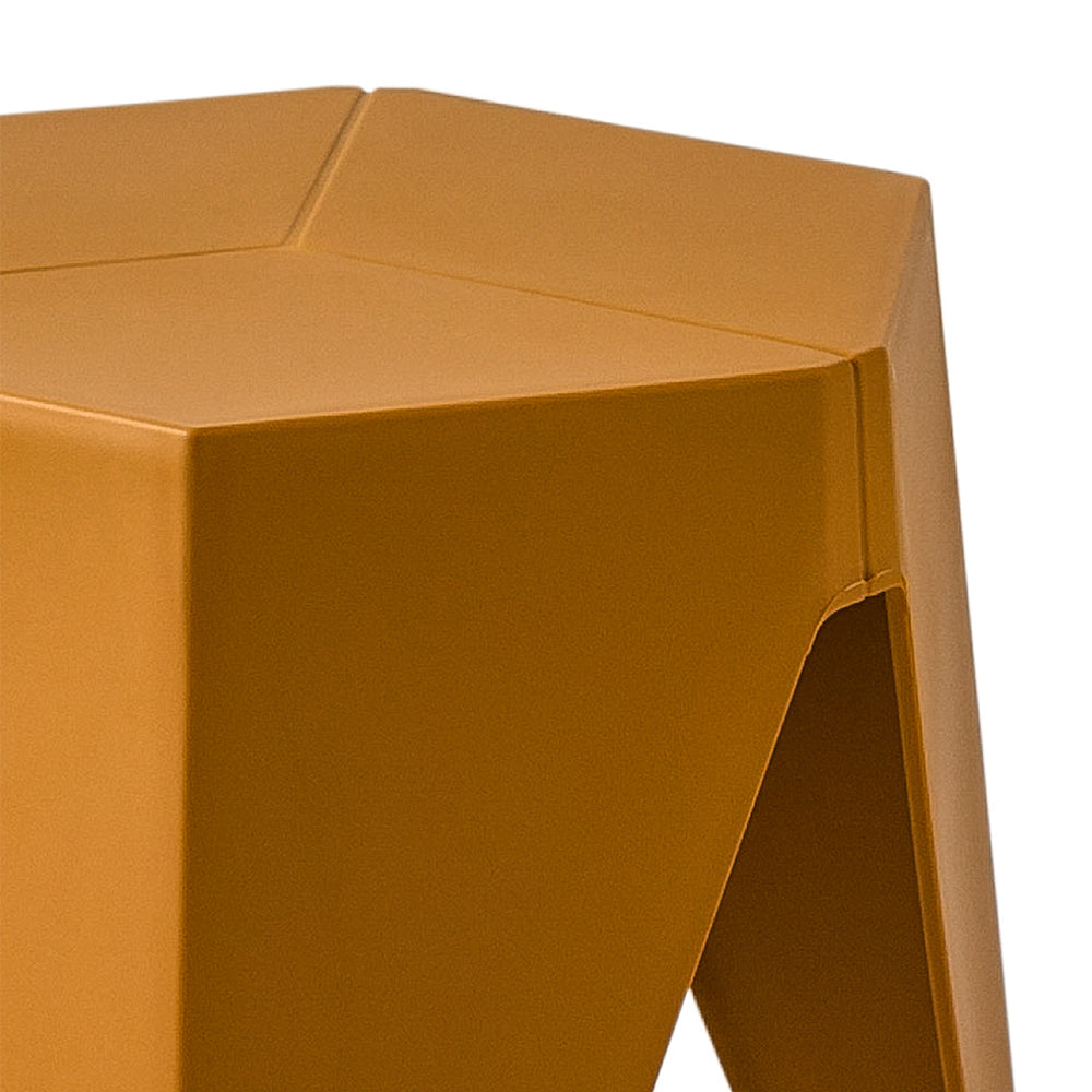 Tessera Outdoor Bar Stool Set of 2 – Yellow