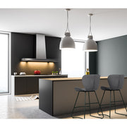 Kristlyn Velvet Kitchen Bar Stool – Grey