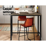 Aspen Bar Table & Stool Set – Brown
