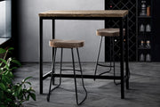 Aspen Bar Table & Stool Set – Brown