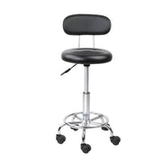 Blake PU Leather Vanity Stool Set of 2 – Black