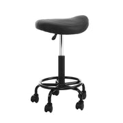 Berkley PU Leather Vanity Stool – Black