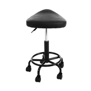 Berkley PU Leather Vanity Stool – Black