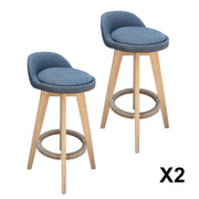 Phoenix Fabric Swivel Bar Stool – Grey