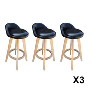 Phoenix Fabric Swivel Bar Stool – Cream