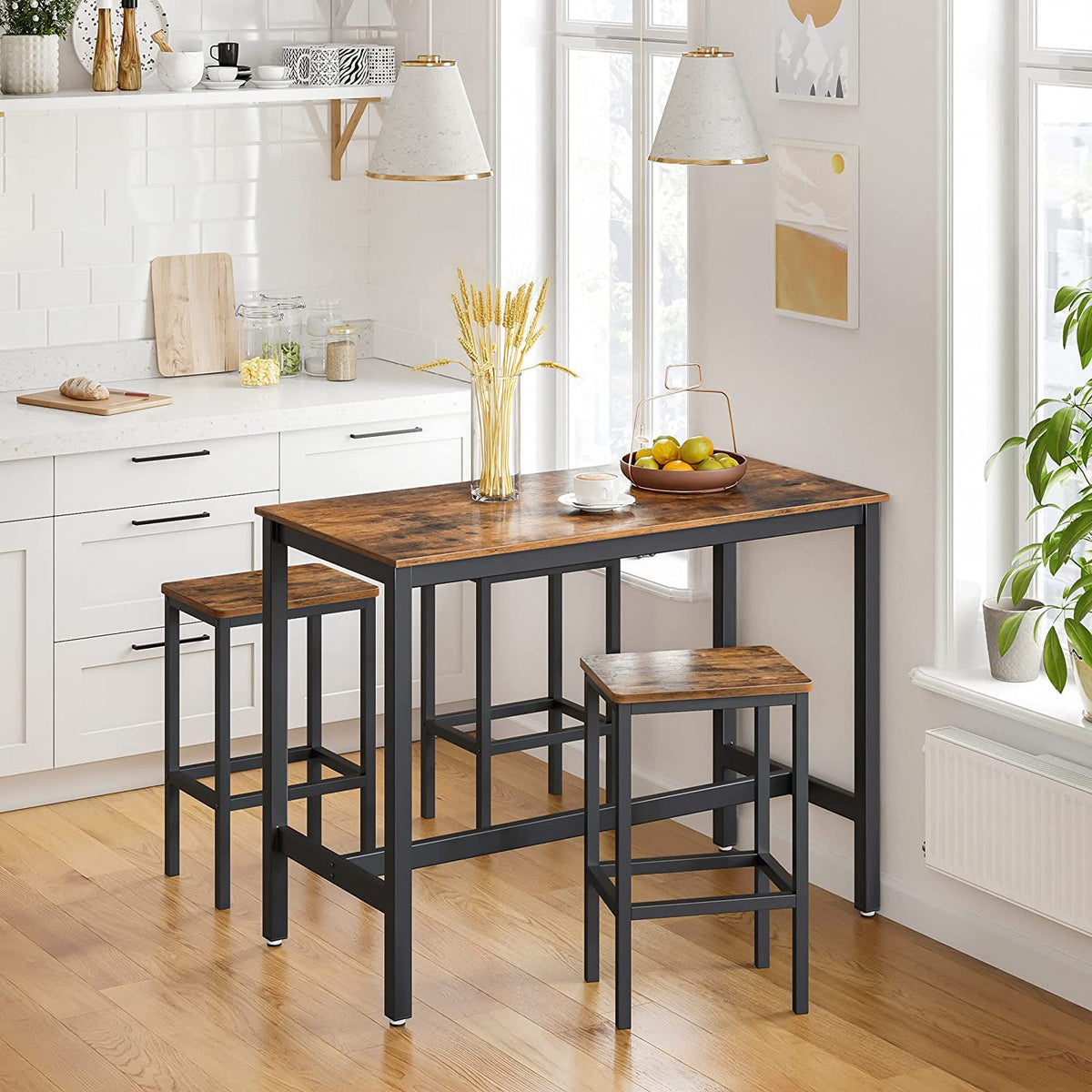 Asher Bar Stool – Brown