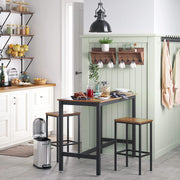 Asher Bar Stool – Brown