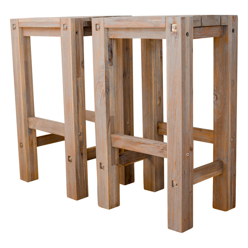 Charlton Bar Stool Set of 2 – Grey