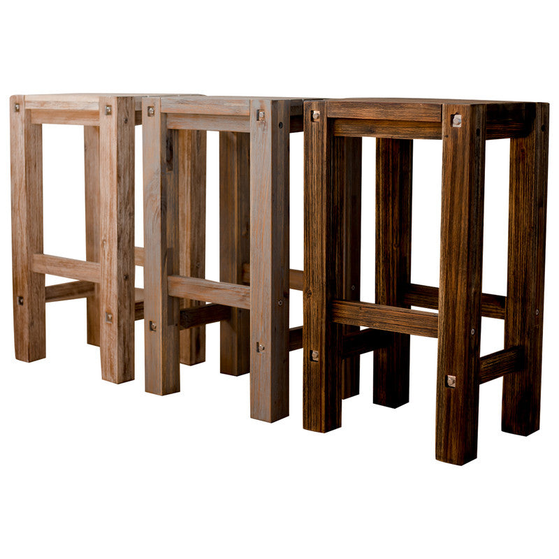 Colour Bar Stool Set of 3