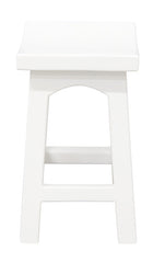 Tokyo Timber Stool H 48 cm (White)