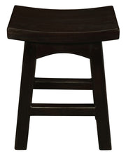 Tokyo Wooden Bar Stool – Chocolate, 48 cm High