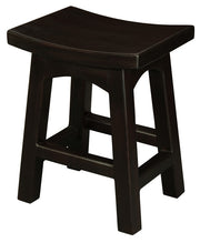 Tokyo Wooden Bar Stool – Chocolate, 48 cm High