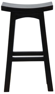 Tokyo Wooden Backless Kitchen Bar Stool – Chocolate