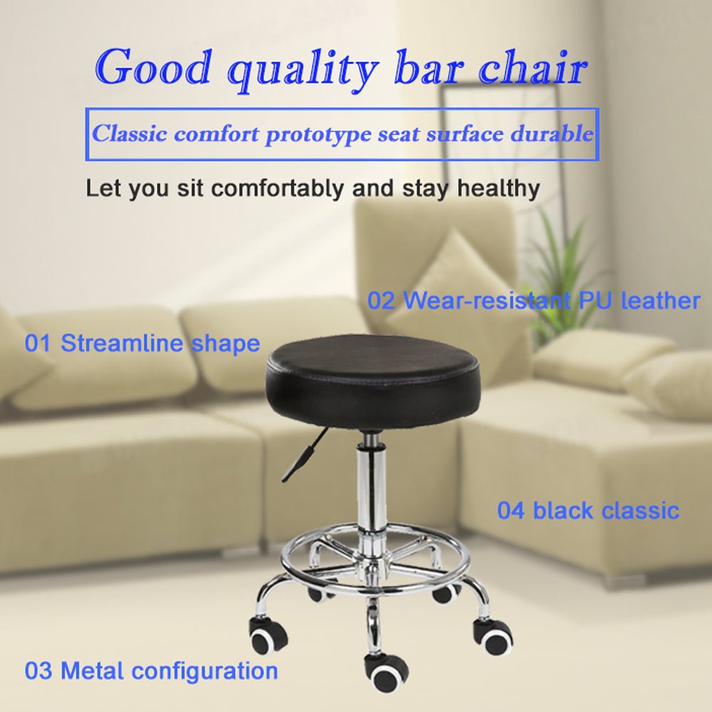 Bridport PU Leather Office Chair – Black