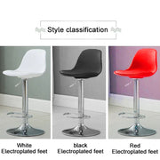 Clarion PU Leather Gas-Lift Swivel Kitchen Bar Stool – Black