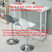 Clarion PU Leather Gas-Lift Swivel Kitchen Bar Stool – White