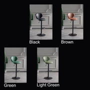Maxim PU Leather Gas-Lift Swivel Bar Stool – Light Green