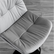 Boden PU Leather Gas-Lift Swivel Bar Stool – Black