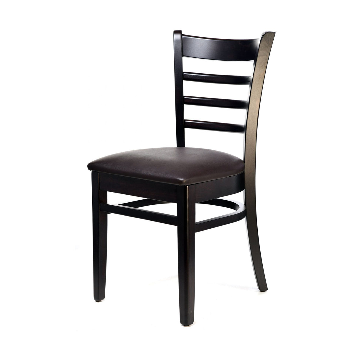 Florence Bar Stool – Chocolate Vinyl Seat
