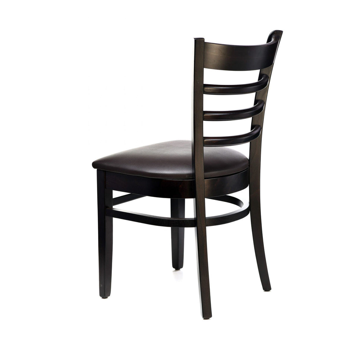 Florence Bar Stool – Chocolate Vinyl Seat