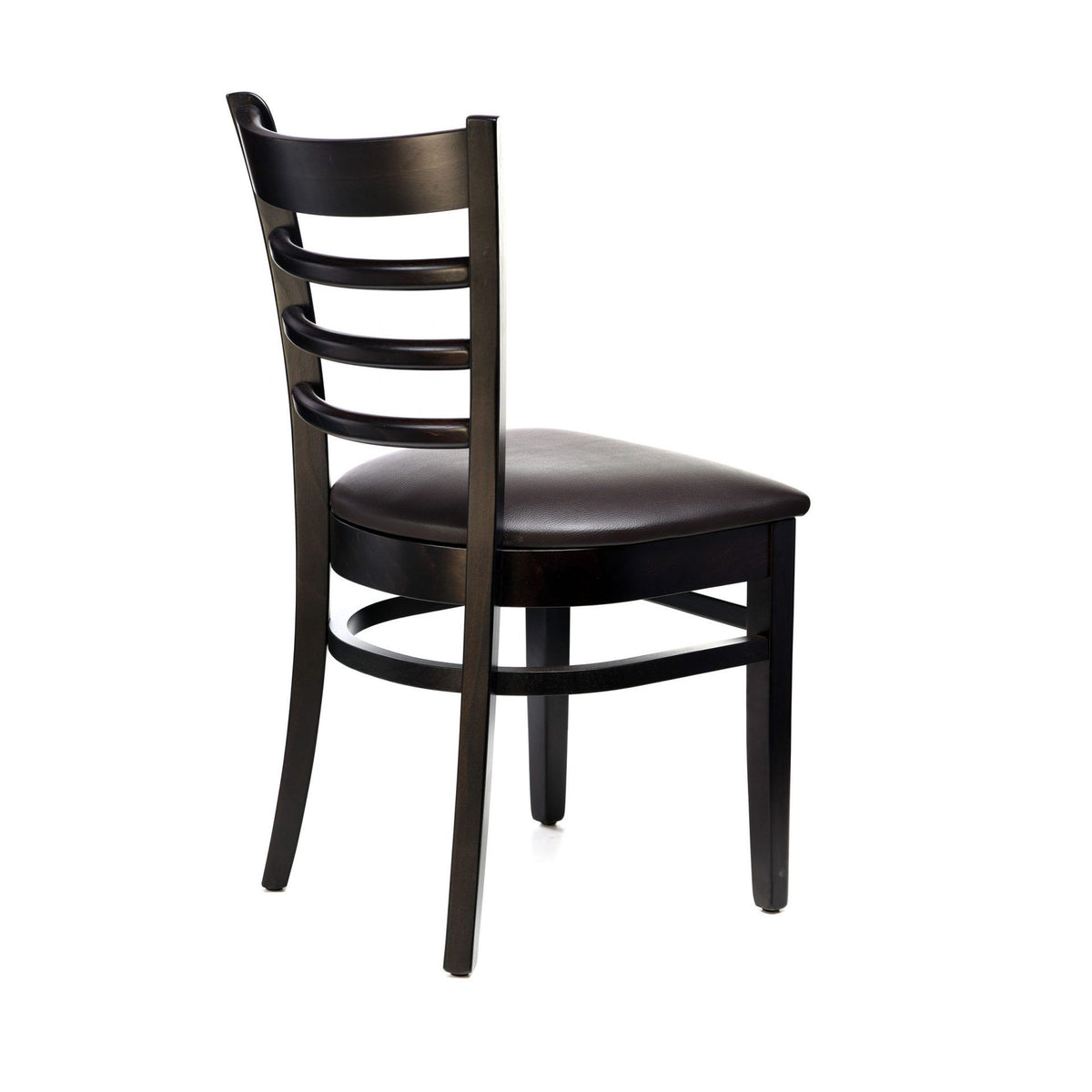 Florence Bar Stool – Chocolate Vinyl Seat