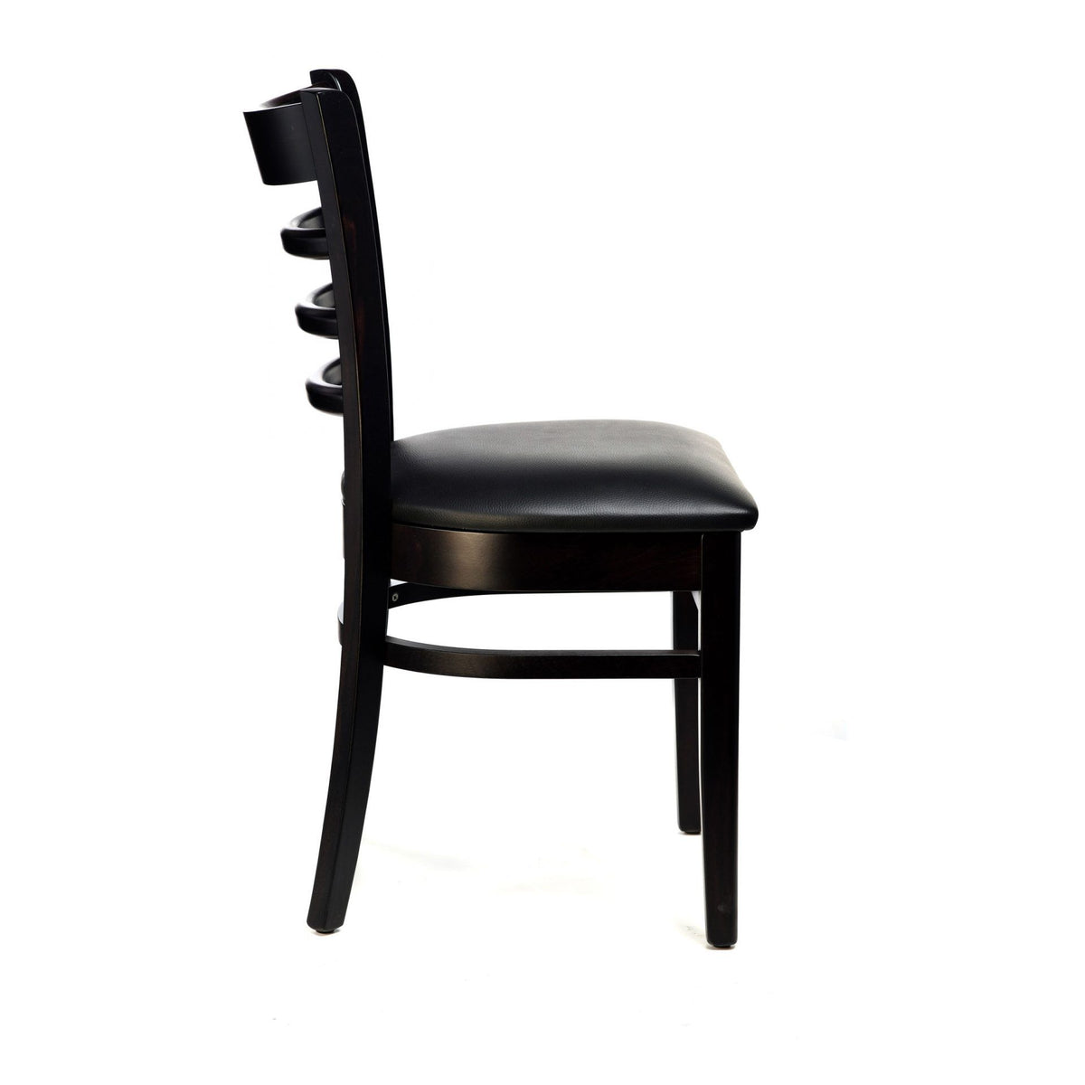 Florence Bar Stool – Chocolate Vinyl Seat