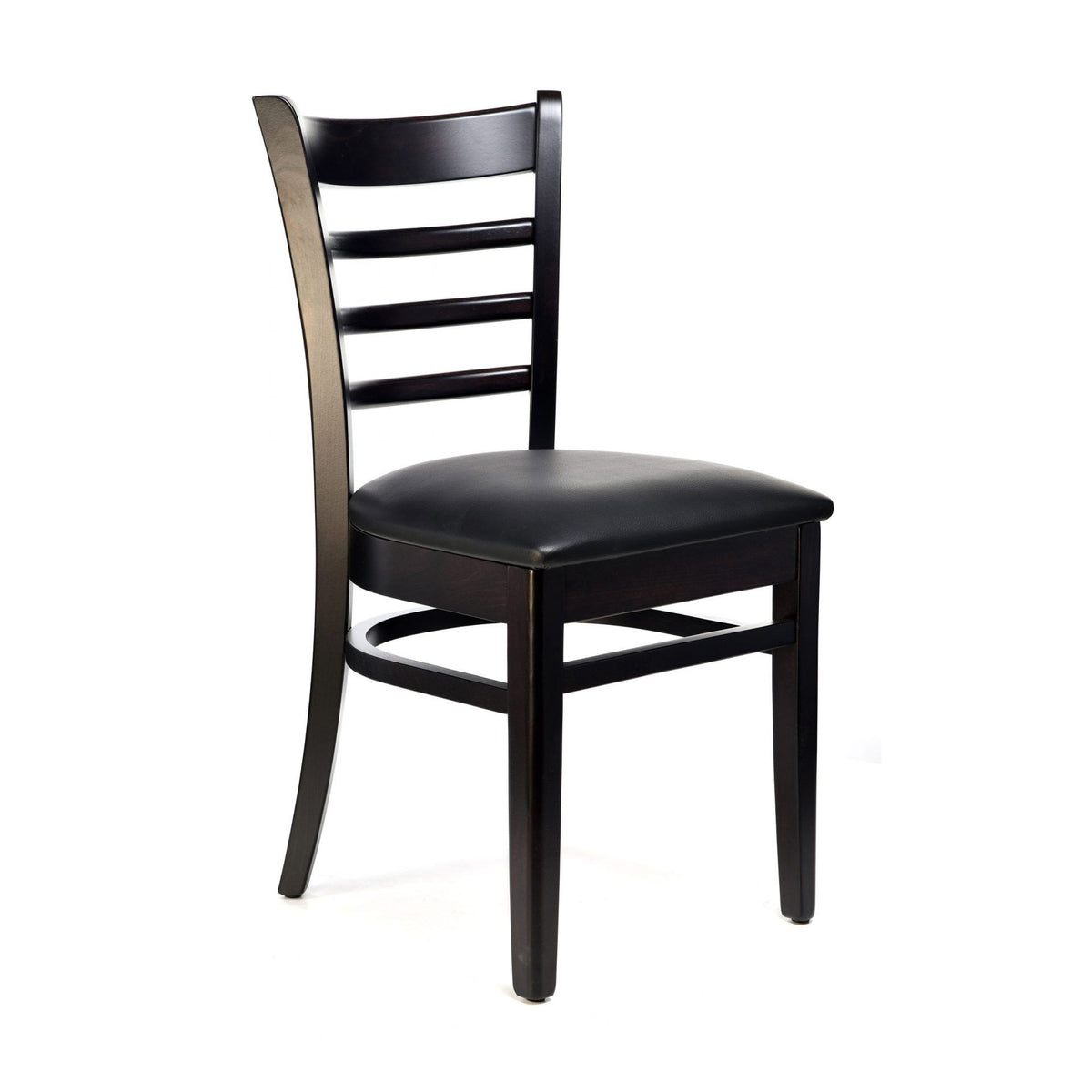 Florence Bar Stool – Chocolate Vinyl Seat