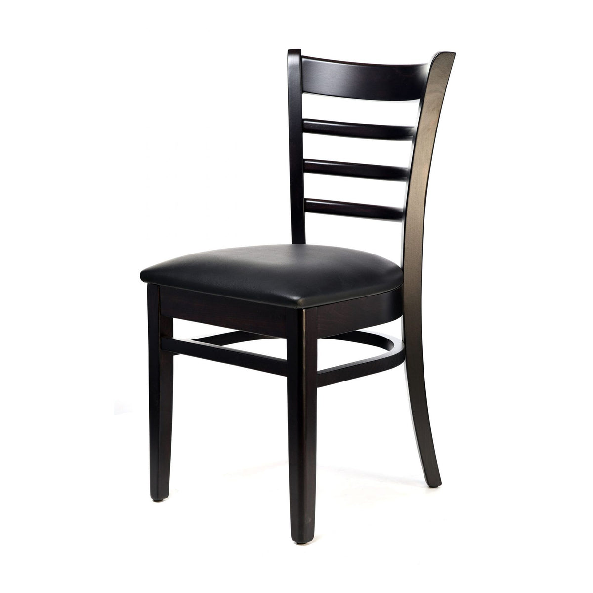 Florence Bar Stool – Chocolate Vinyl Seat