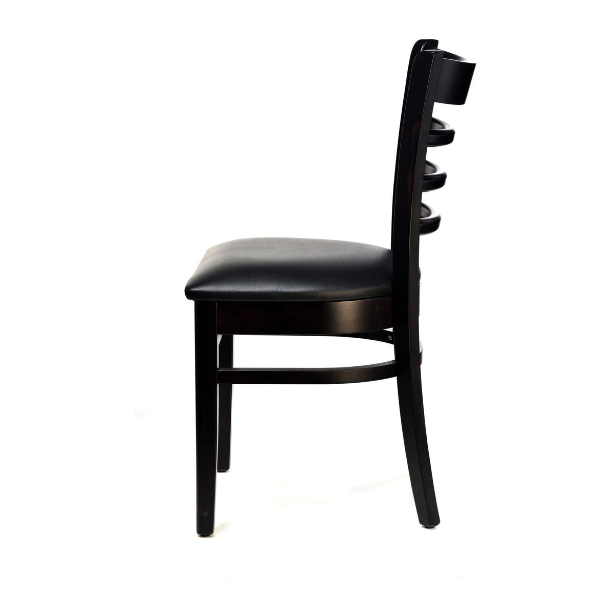Florence Bar Stool – Chocolate Vinyl Seat