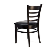Florence Bar Stool – Chocolate Vinyl Seat