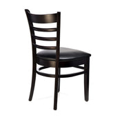 Florence Bar Stool – Chocolate Vinyl Seat