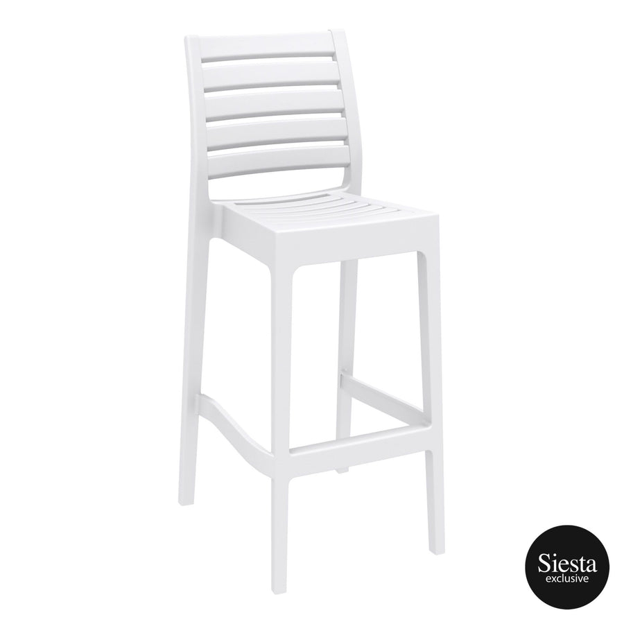 Ares Bar Stool – White