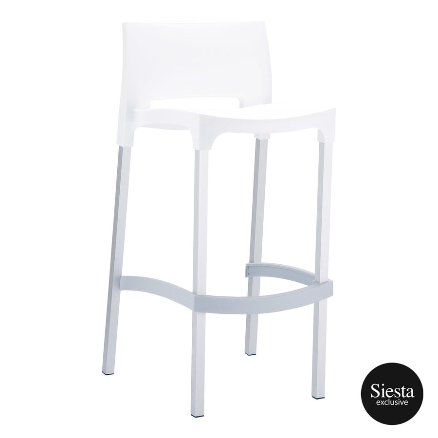Air Bar Stool – White